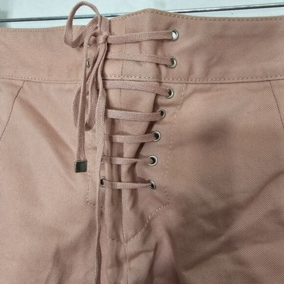 Dolce & Gabbana Pink Sailor Placket Front High Rise Pants 8 - Picture 11 of 15